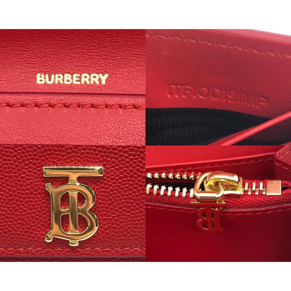 Burberry Long Red Wallet Leather - Picture 5 of 5